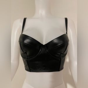 Vegan/Faux Leather VS Bustier
